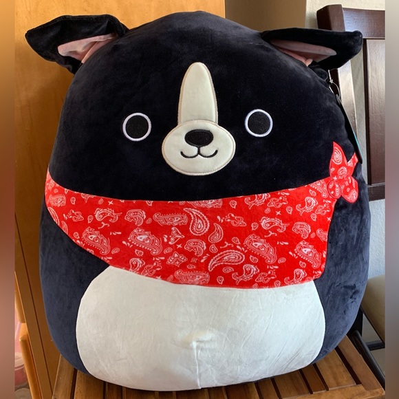 NWT 20” Jumbo 2020 Teddy the Dog Squishmallow vintage OG retired HTF vintage - Picture 10 of 10